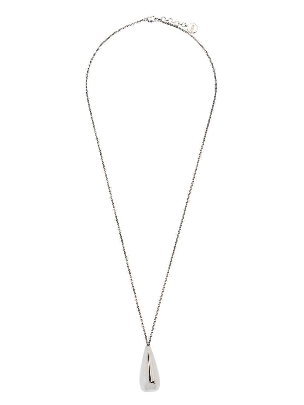 Alexander McQueen Claw logo吊饰项链 - 银色