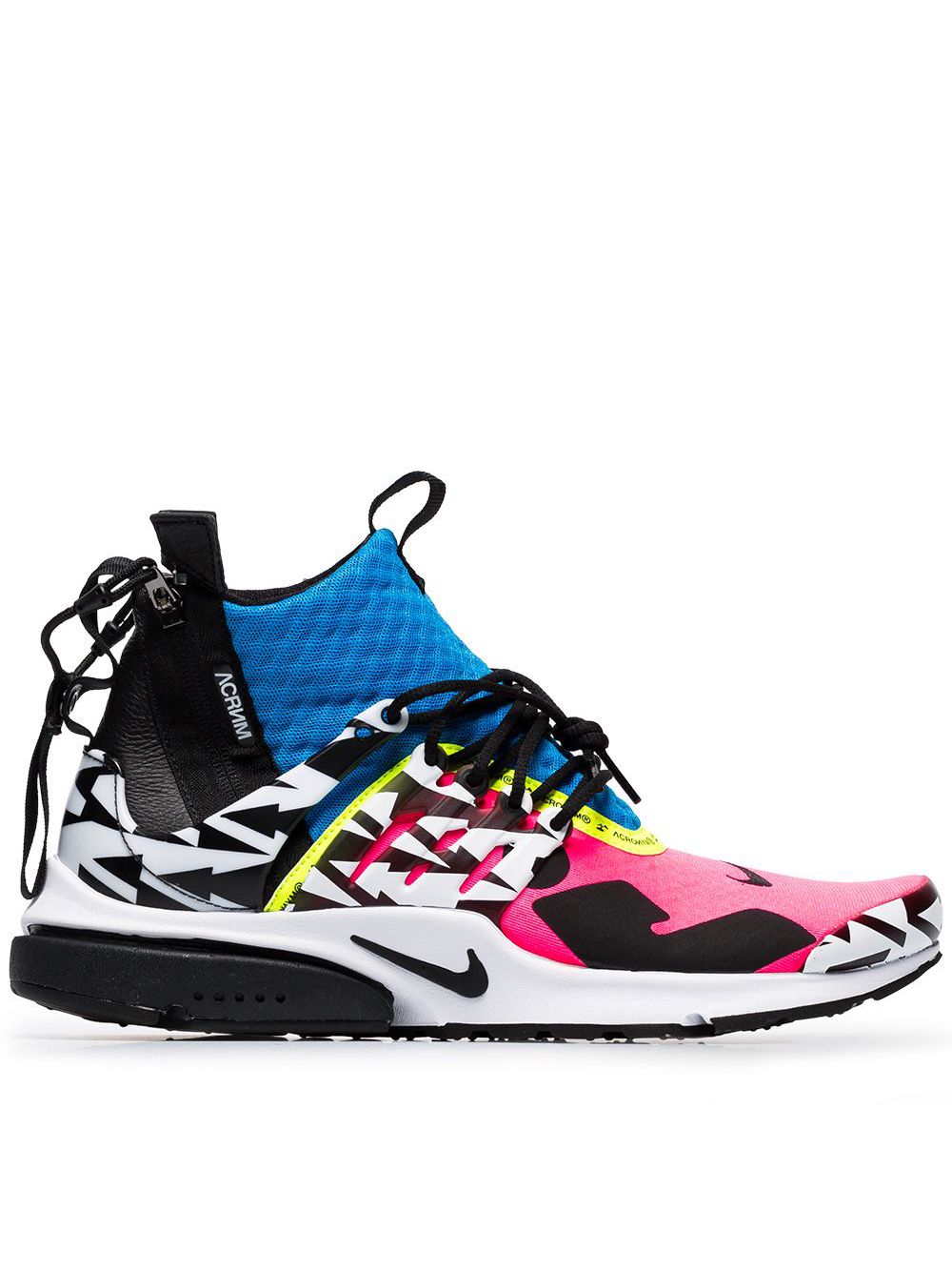 Nike Acronym x Presto真皮运动鞋 - 粉色