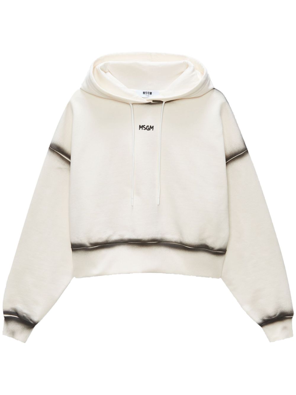MSGM logo印花棉T恤 - 中性色