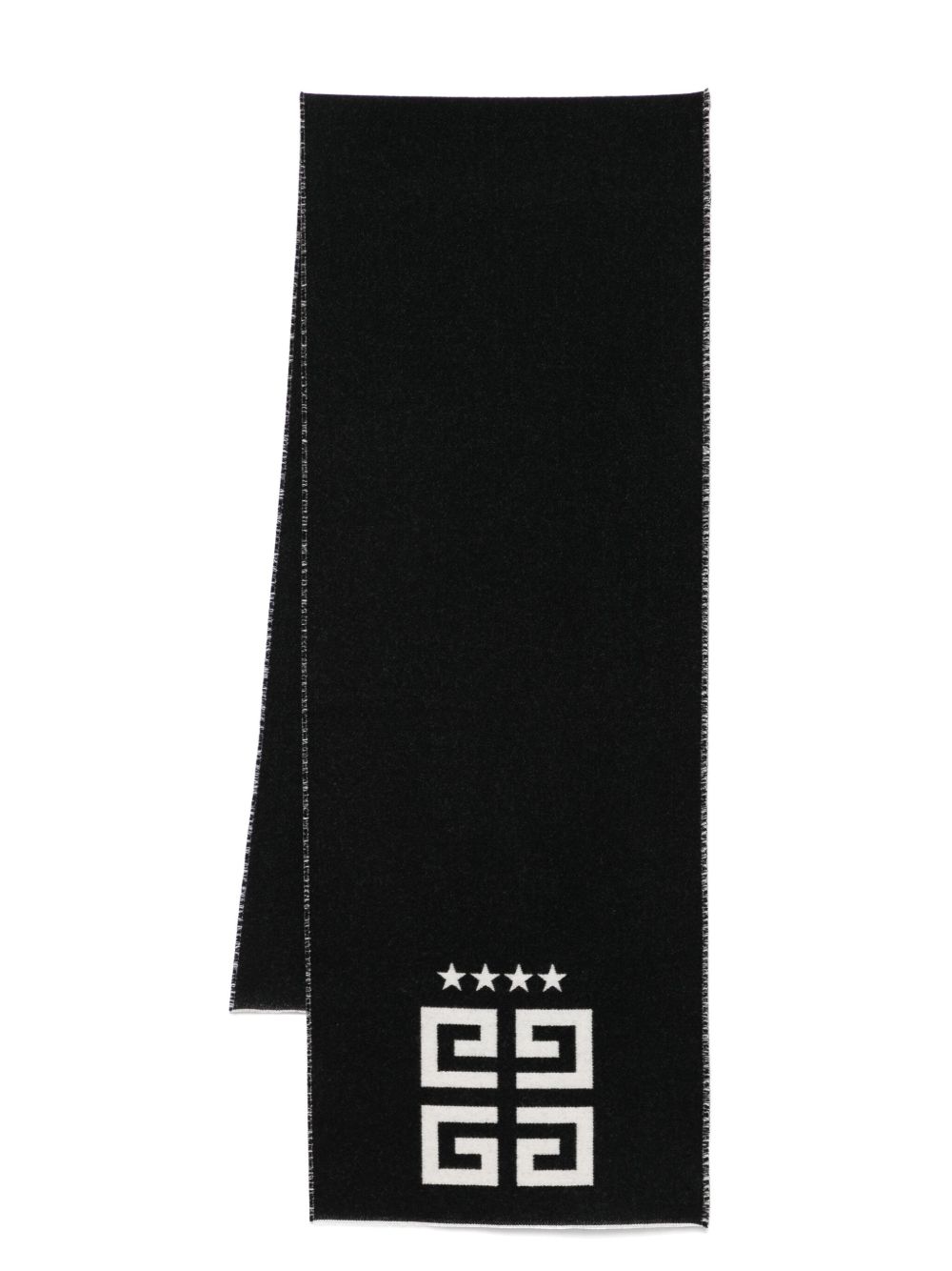 Givenchy 4G 围巾 - 黑色