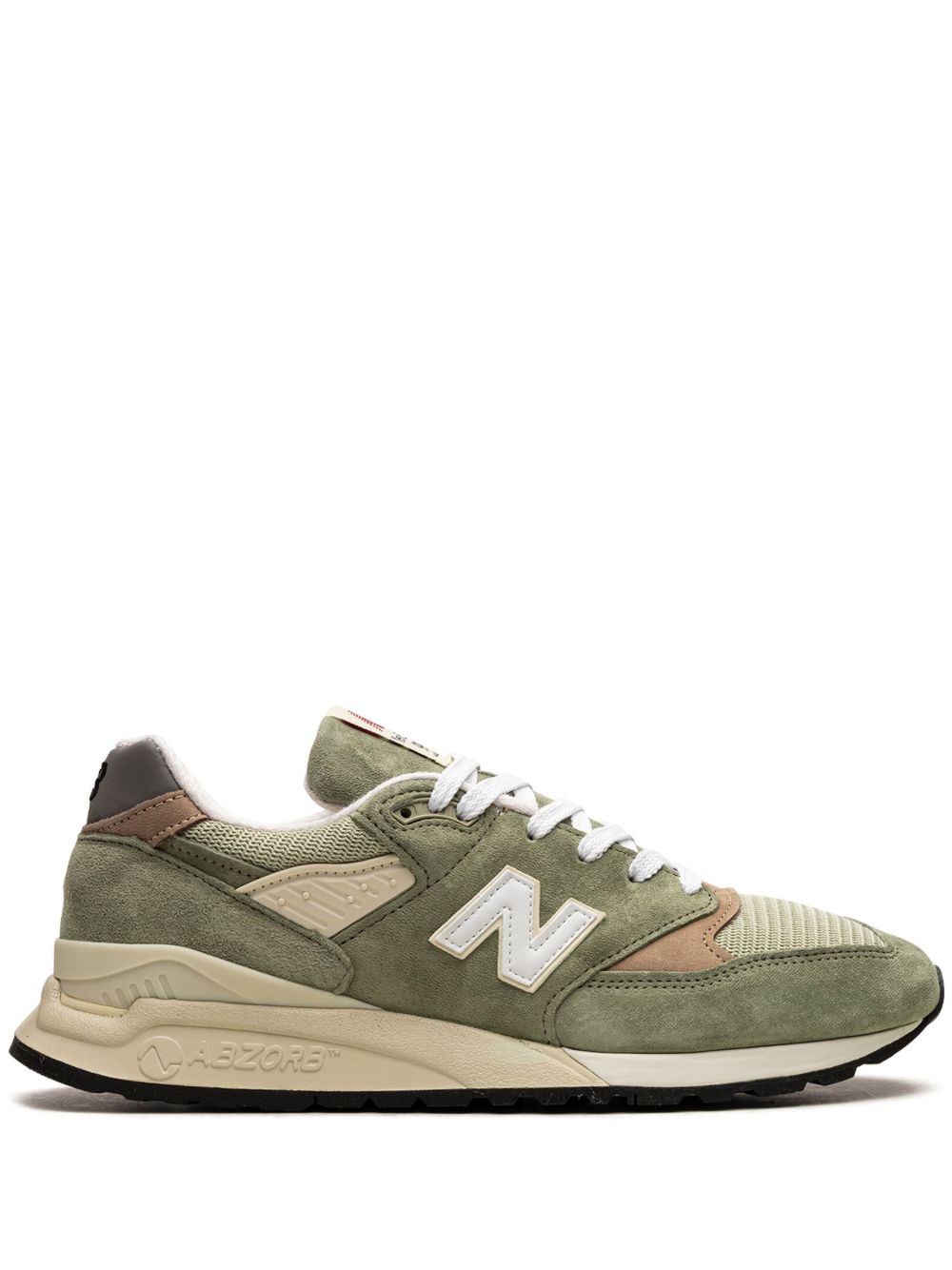 New Balance 998 Olive 运动鞋 - 绿色