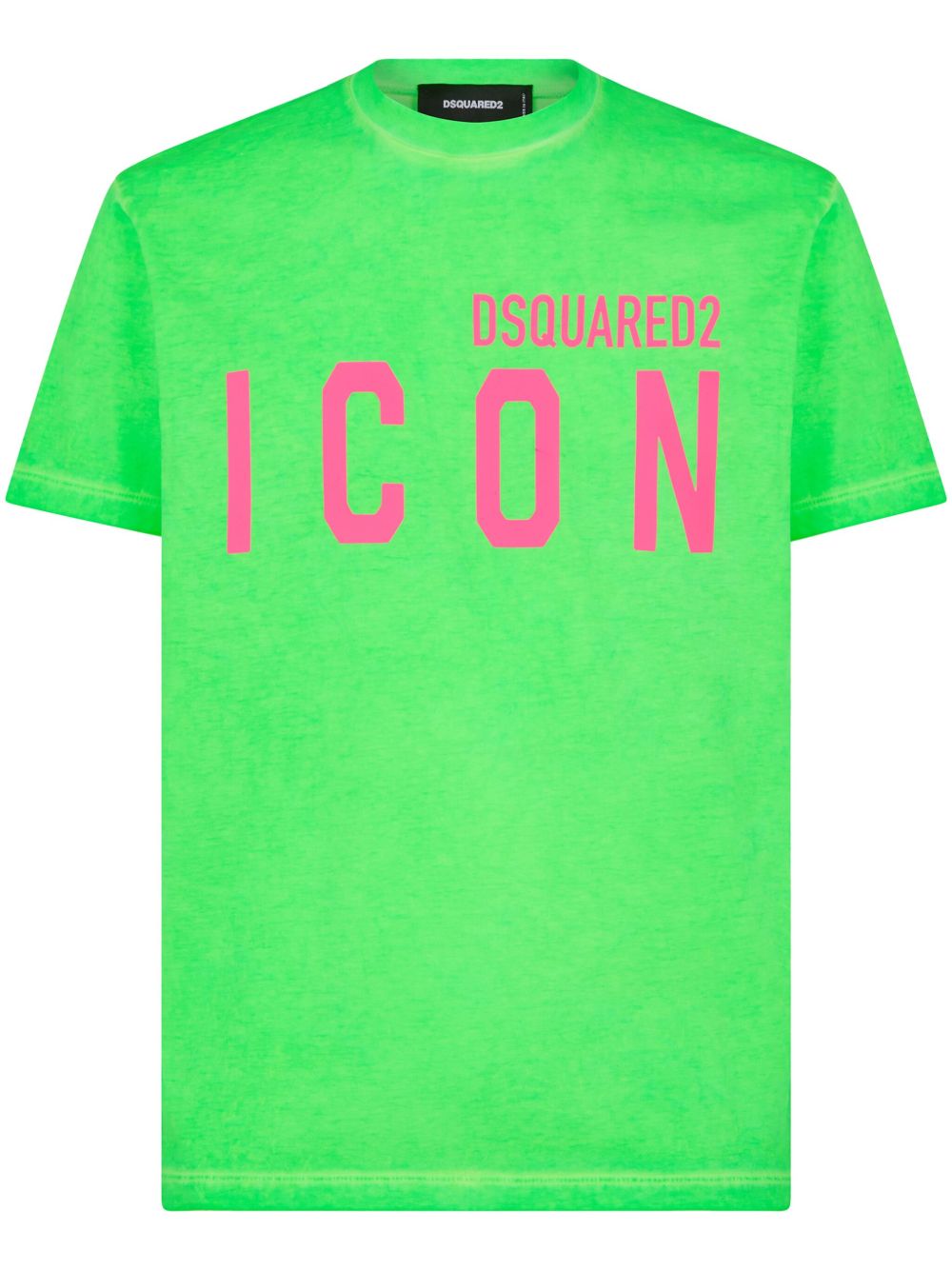 DSQUARED2 Icon logo印花T恤 - 绿色