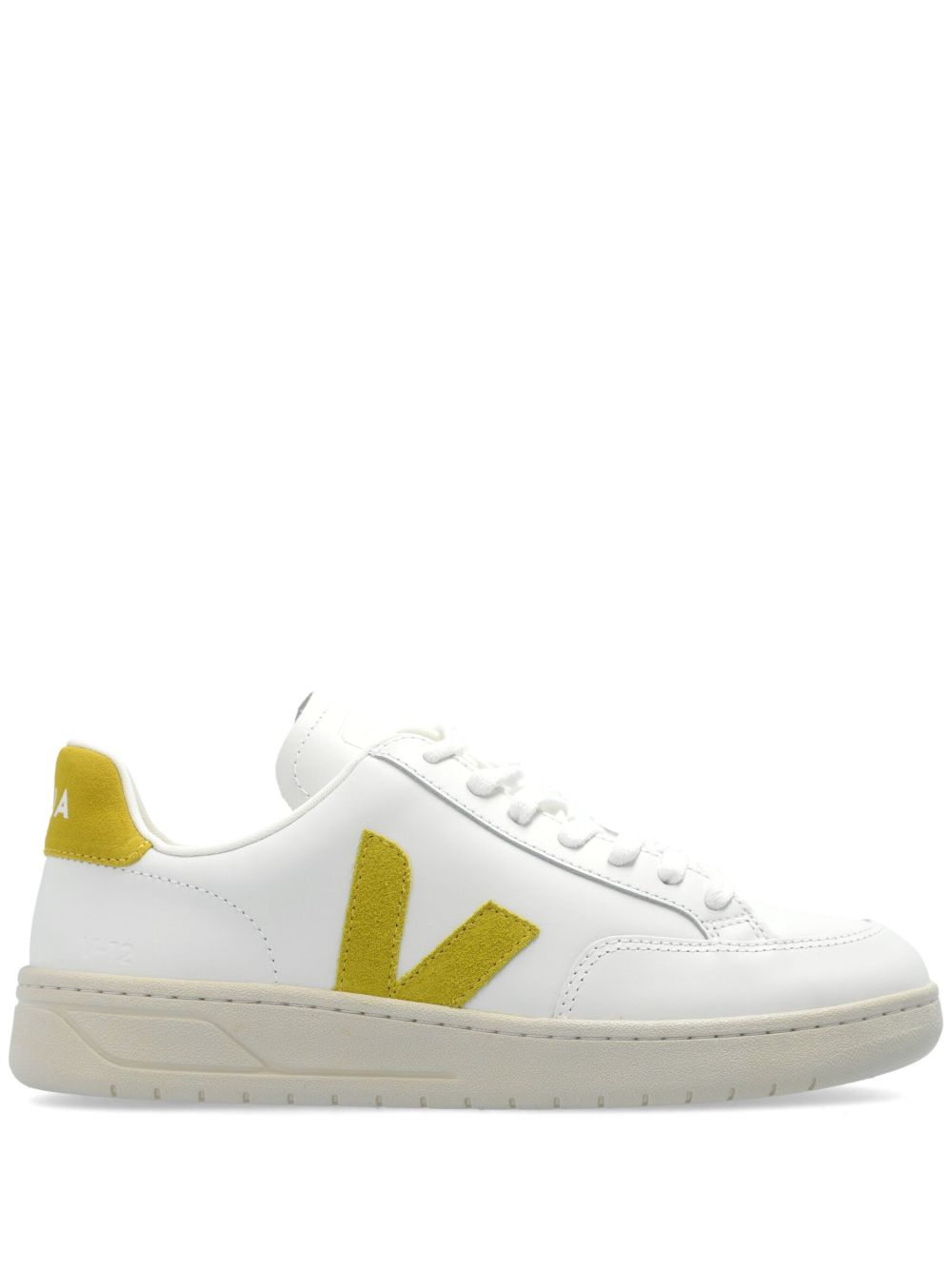 VEJA Campo Chromefree 皮质运动鞋 - 白色