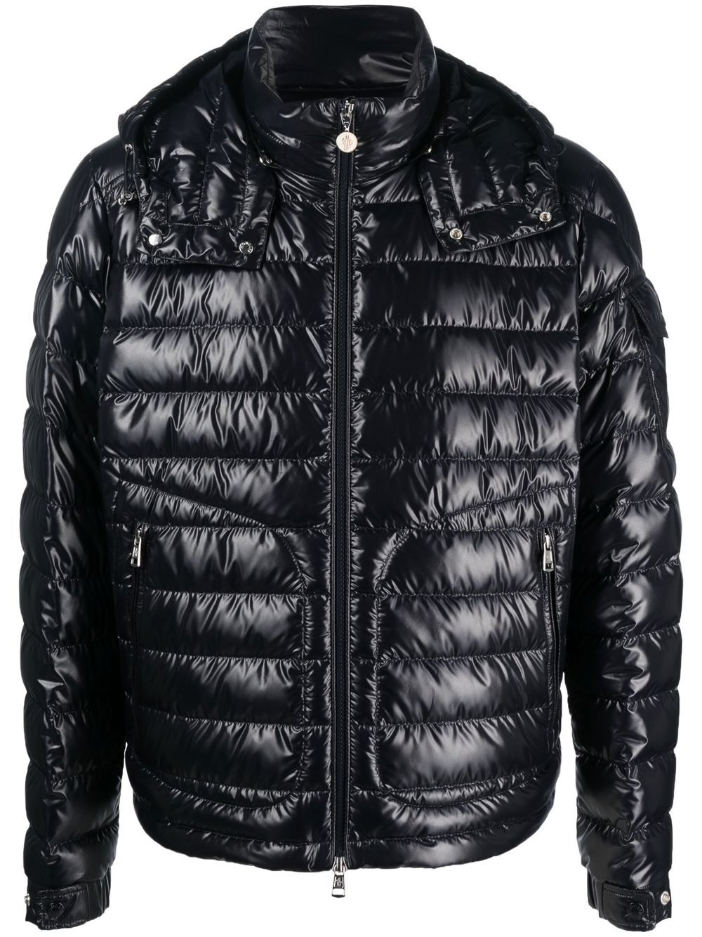 Moncler Lauros 羽绒填充夹克 - 蓝色