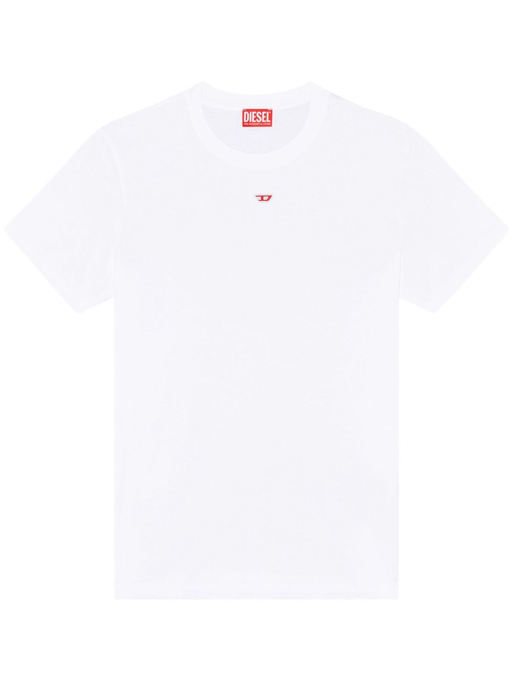 Diesel T-Diegor-D logo贴花T恤 - 白色