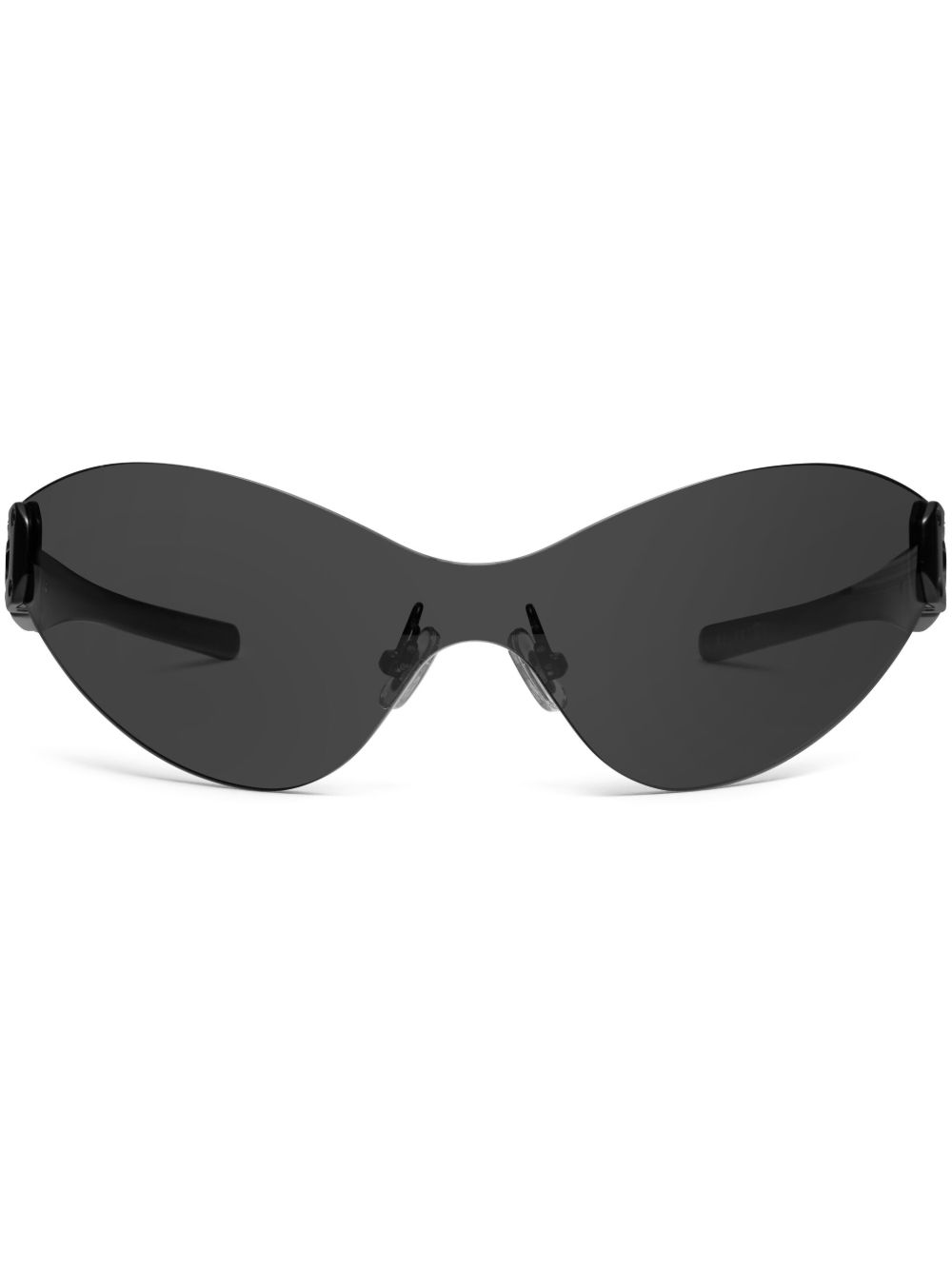 Maison Margiela x Gentle Monster 椭圆形太阳眼镜 - 黑色