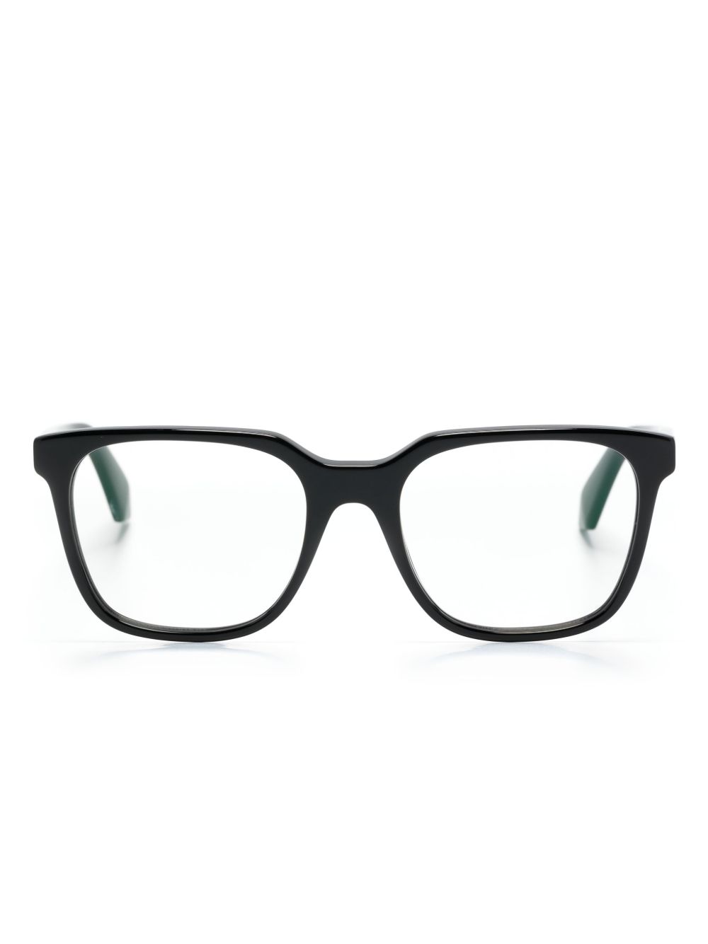 Off-White Eyewear 超大镜框眼镜 - 黑色