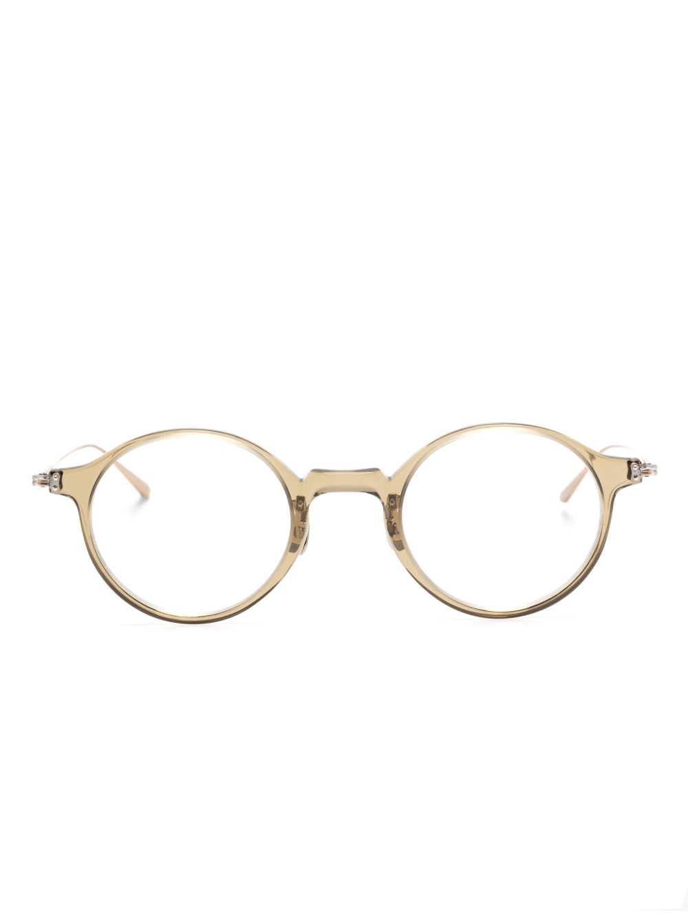 Eyevan7285 Eyevan 7285 round-frame glasses - 中性色