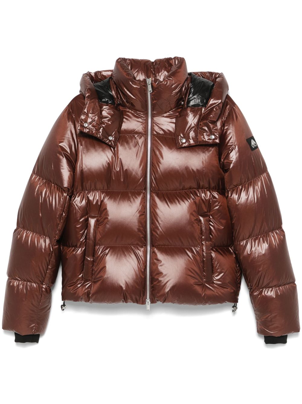 Moose Knuckles Moonstone 蓬松夹克 - 褐色
