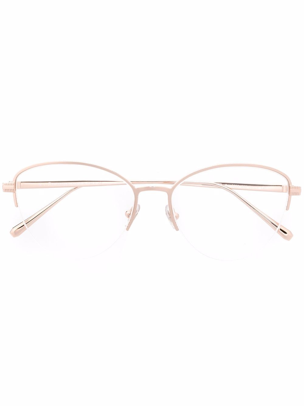 OMEGA EYEWEAR 圆框光学眼镜 - 粉色