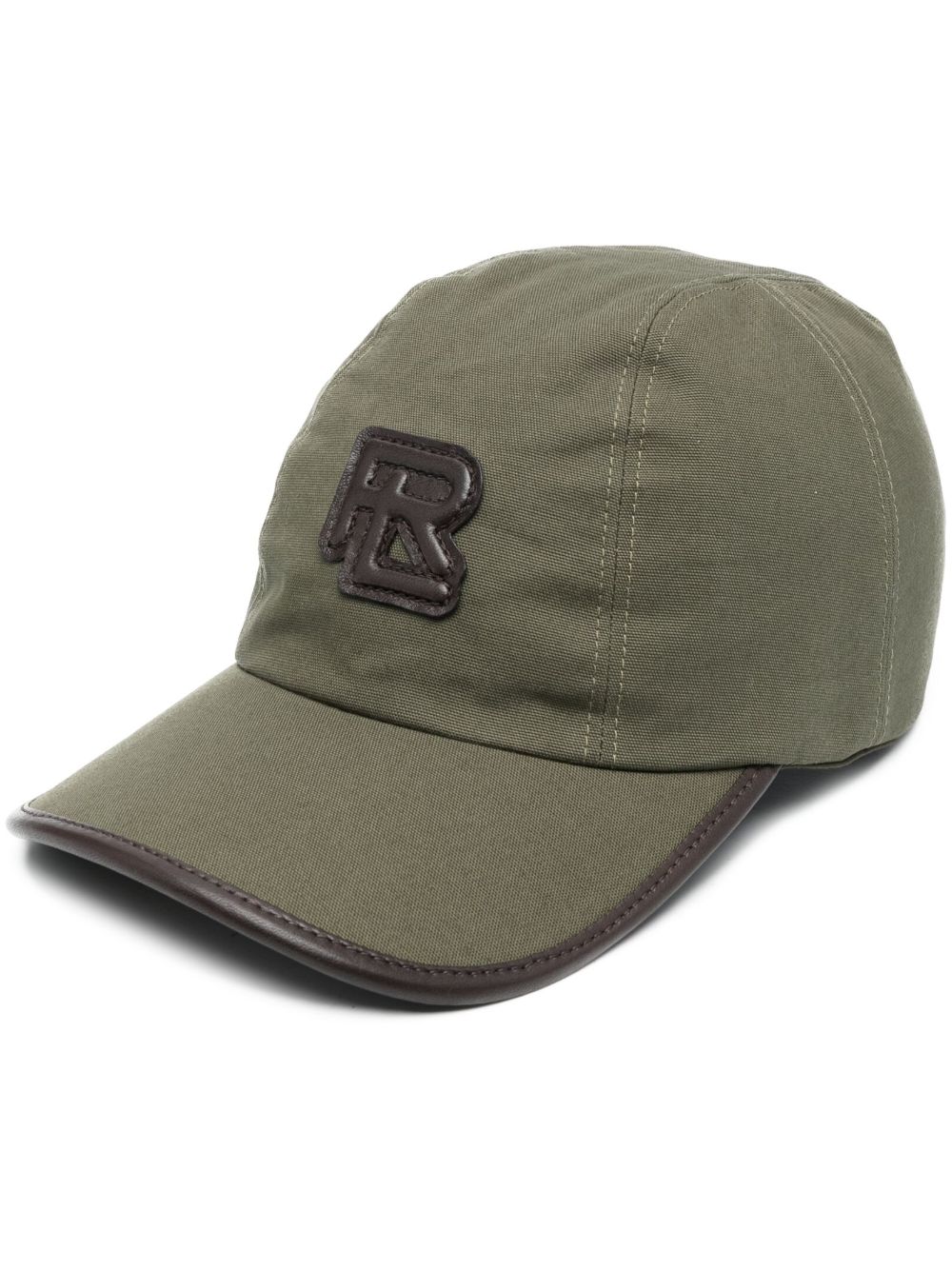 Ralph Lauren Purple Label 标贴棒球帽 - 绿色
