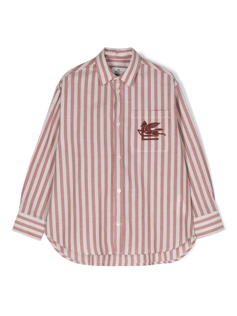 ETRO KIDS Pegaso 棉衬衫 - 中性色
