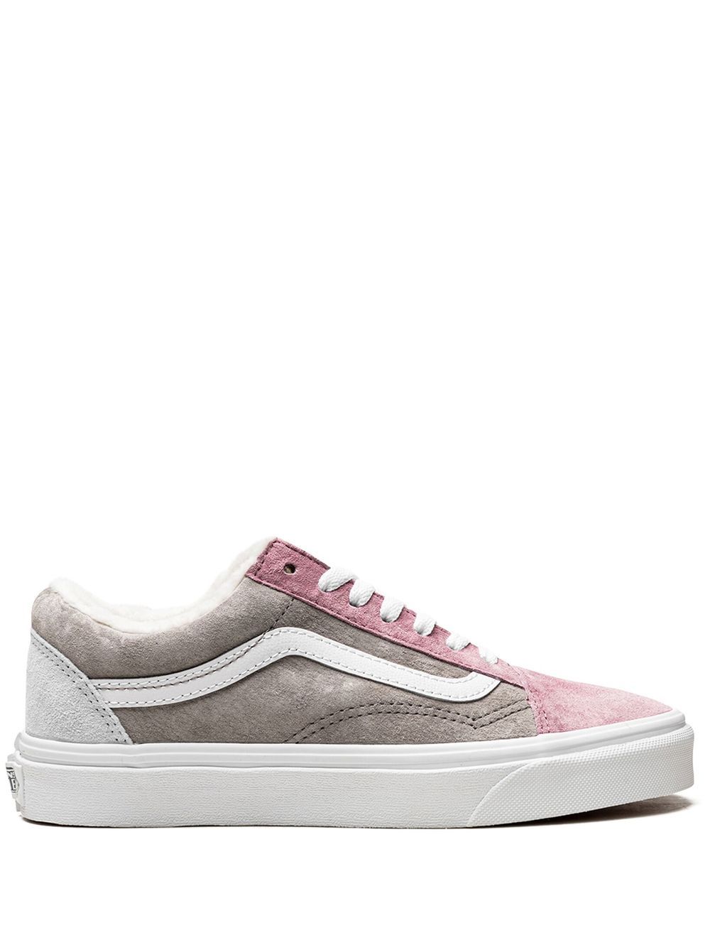 Vans Pig Suede Old Skool Sherpa 运动鞋 - 粉色