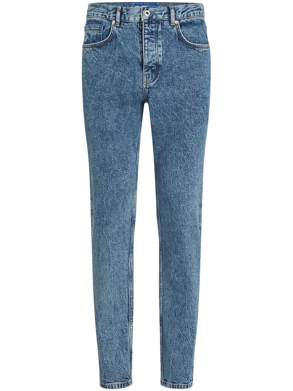 Karl Lagerfeld Jeans 锥形牛仔裤 - 蓝色