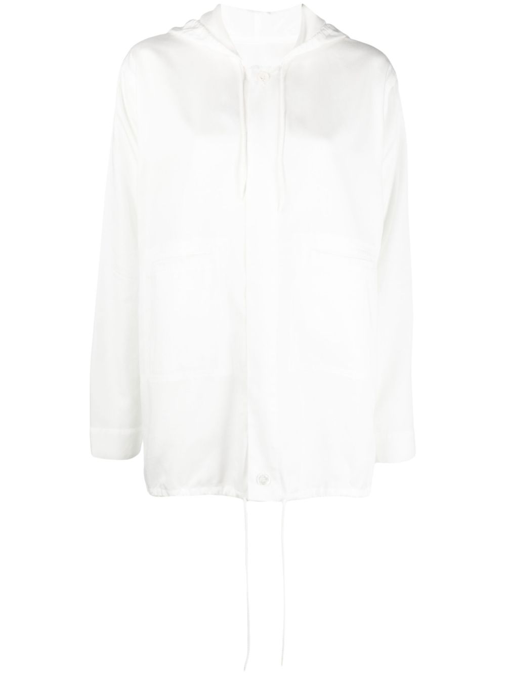 Maison Margiela 马丁·马吉拉时装屋 抽绳超大款连帽衫 - 白色