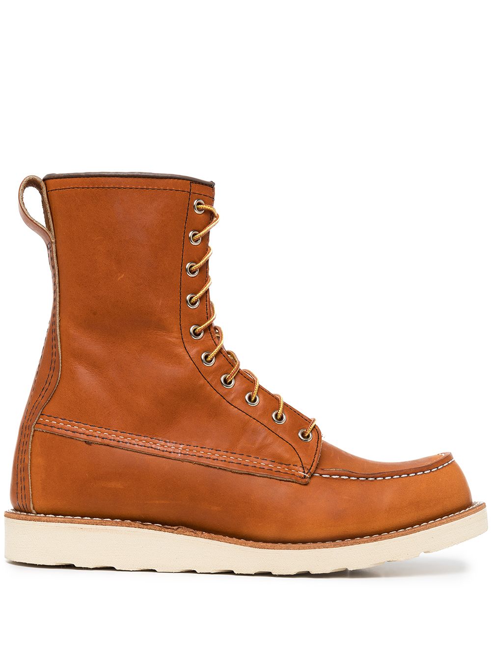 Red Wing Shoes 系带开合及踝靴 - 褐色