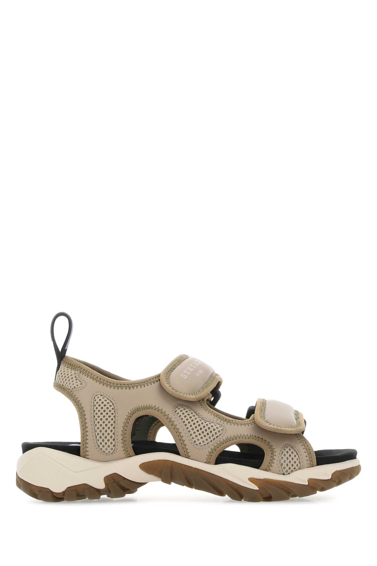 McQ Alexander McQueen 多色面料 S10 条纹凉鞋