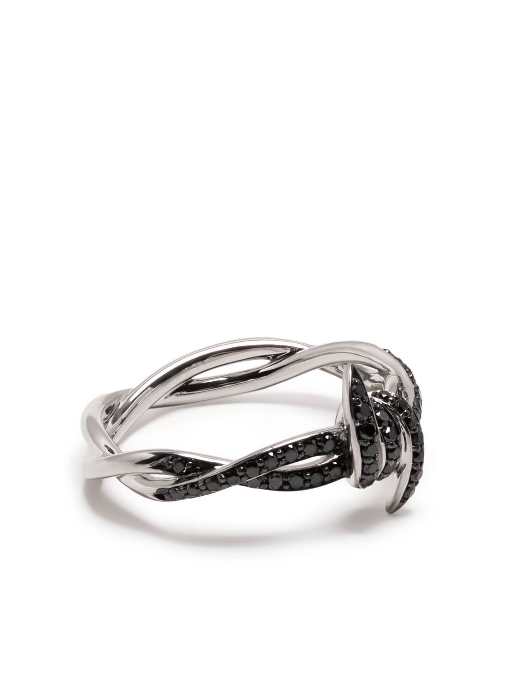 Stephen Webster 18K白金 Forget Me Knot 钻石戒指 - 银色