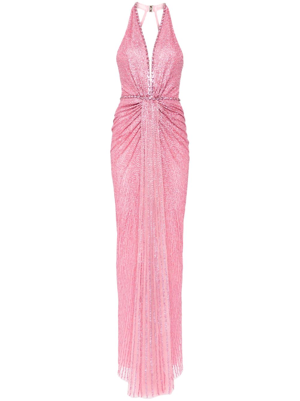 Jenny Packham Petunia 缀饰礼服 - 粉色