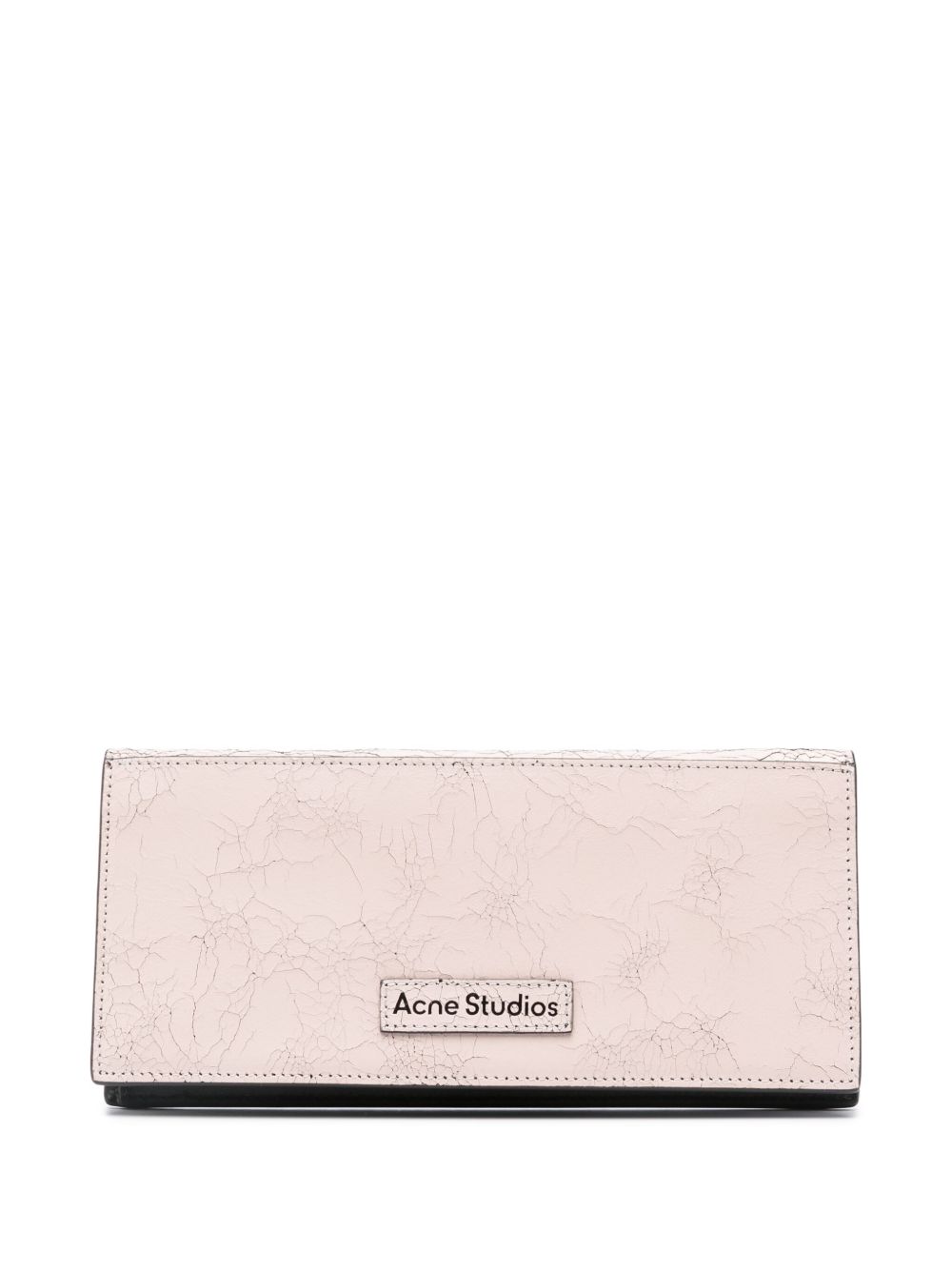 Acne Studios 标贴皮质钱包 - 粉色