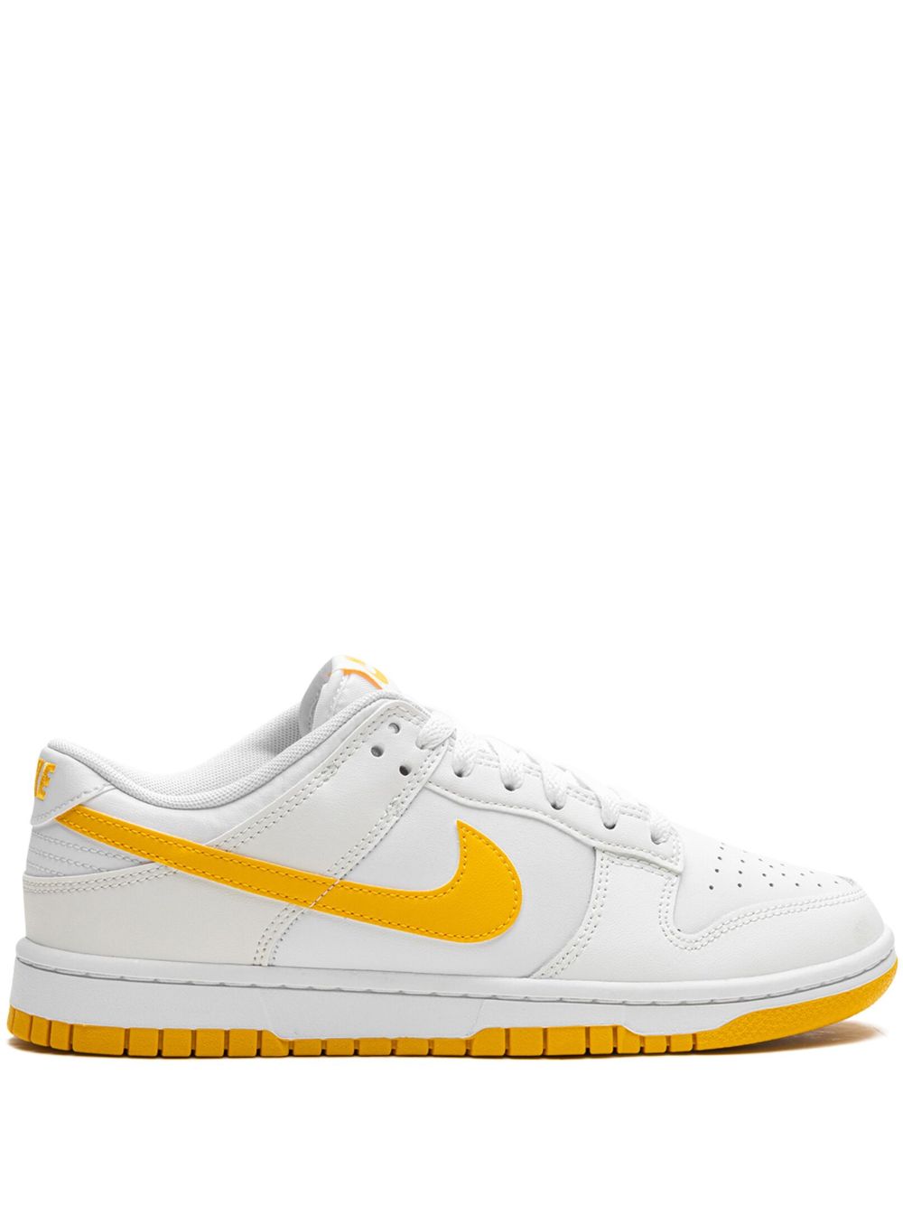 Nike Dunk Low Retro White/University Gold 运动鞋 - 白色