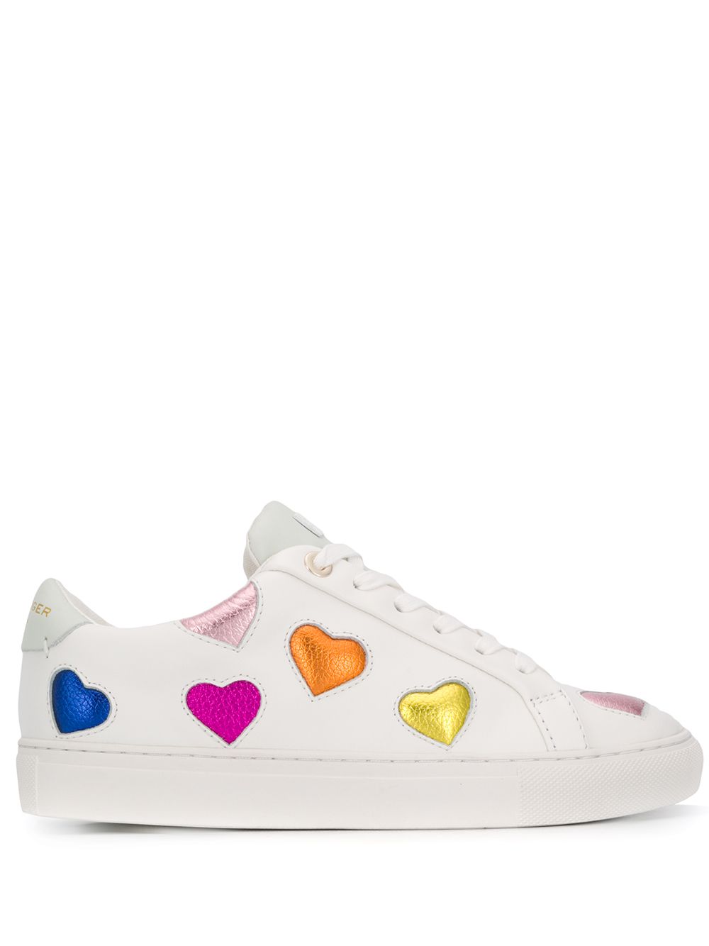 Kurt Geiger London Lane Love 板鞋 - 白色