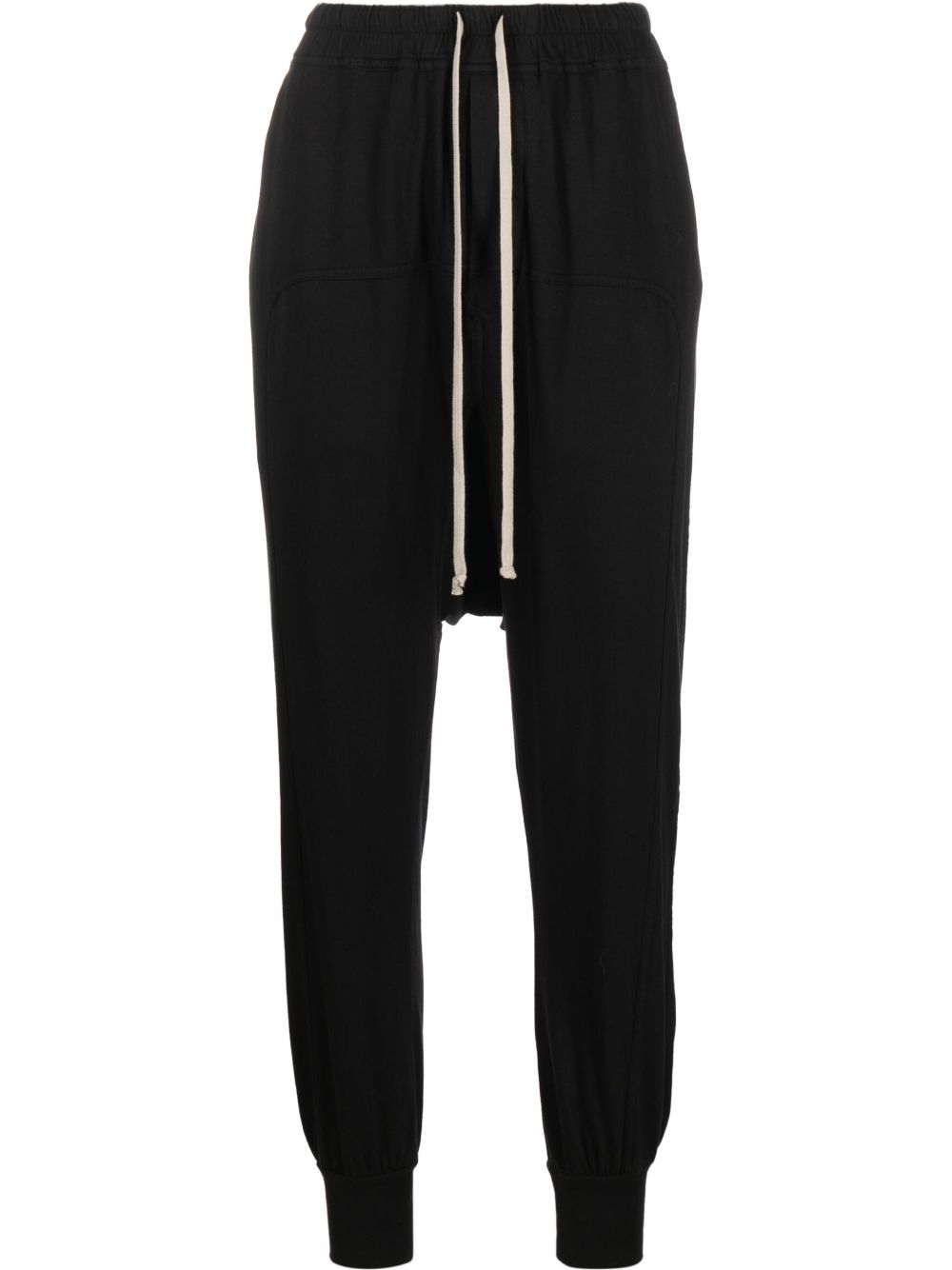 Rick Owens DRKSHDW 垮裤设计运动裤 - 黑色