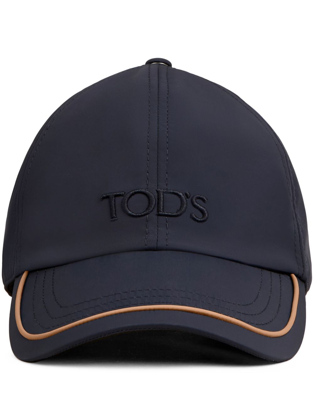 Tod's logo刺绣棒球帽 - 蓝色