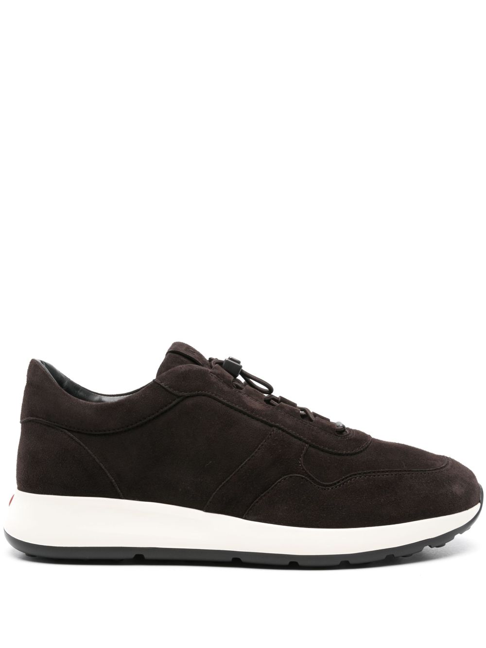 Tod's 绒面皮运动鞋 - 褐色