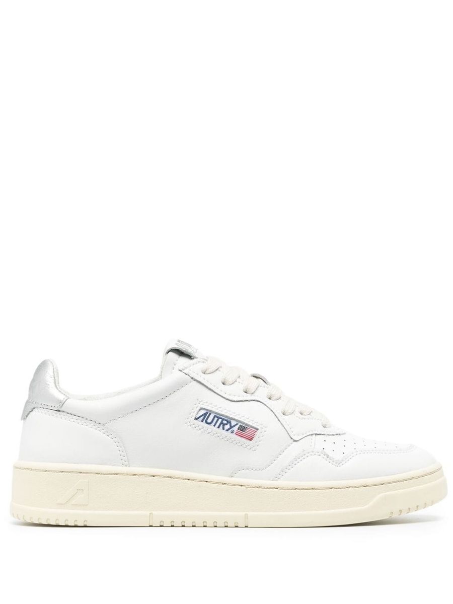 Autry Medalist Leather Low-Top Sneakers