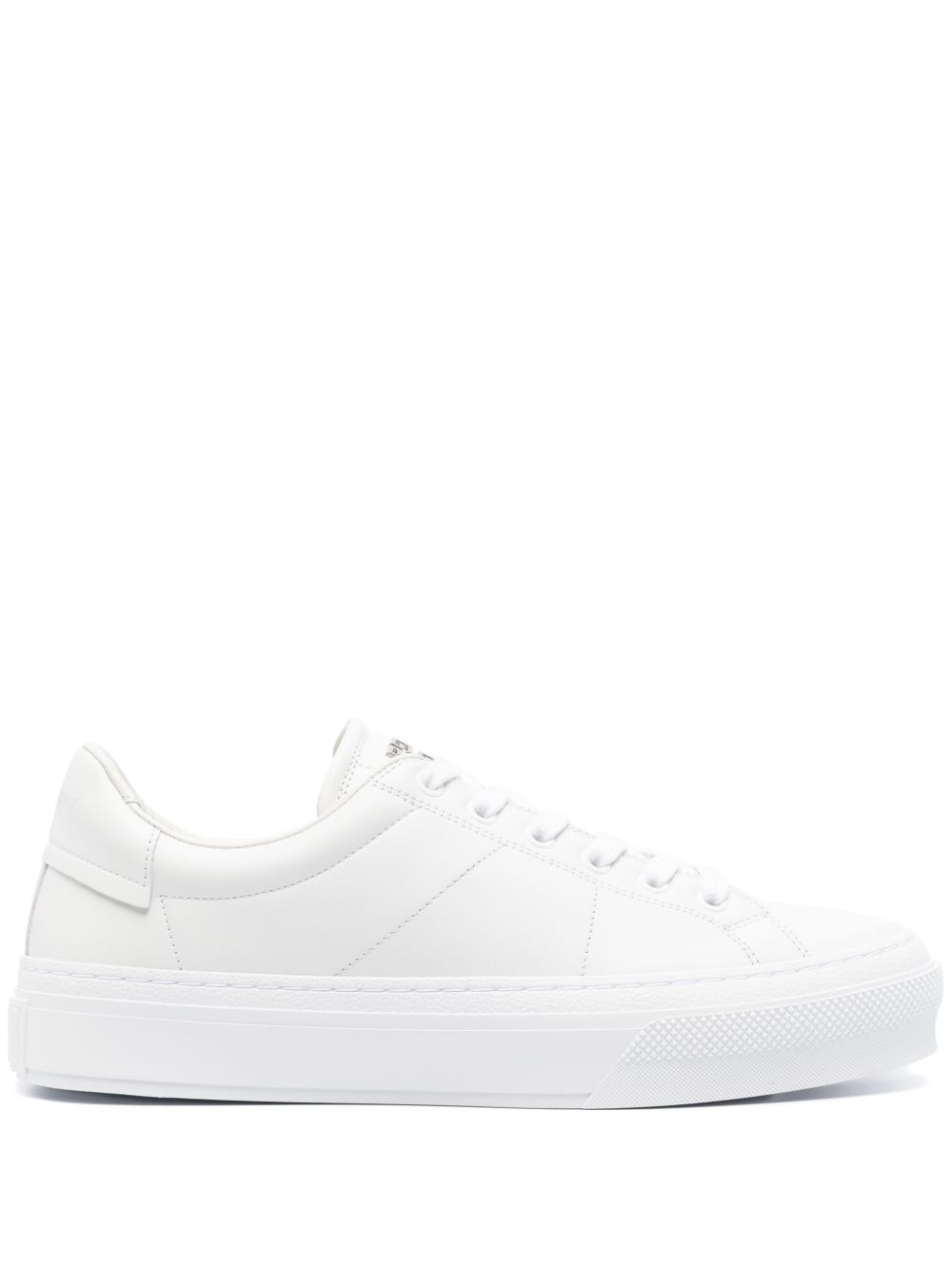 Givenchy City Sport 皮质运动鞋 - 白色