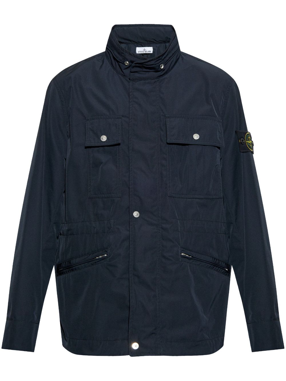 Stone Island 罗盘徽章夹克 - 蓝色
