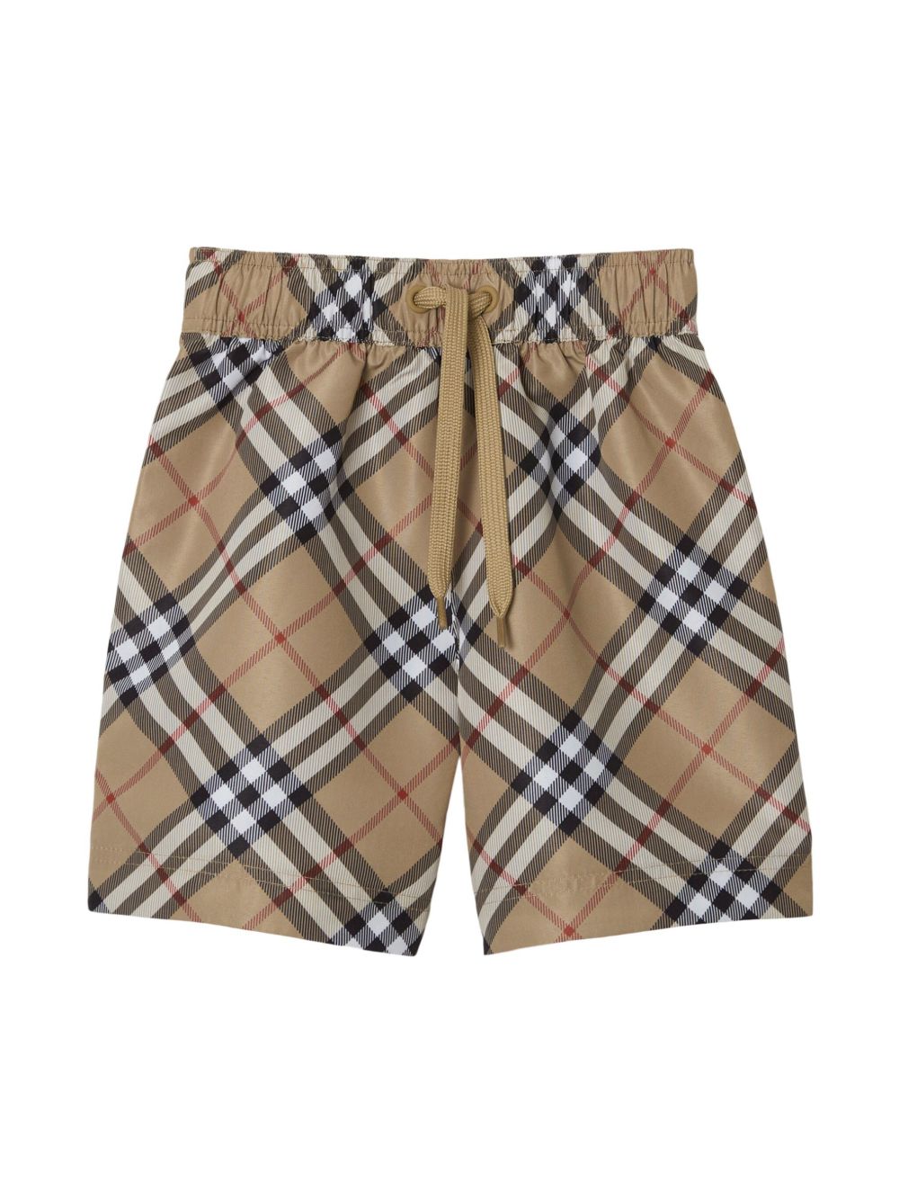 Burberry Kids Vintage Check 格纹泳裤 - 中性色