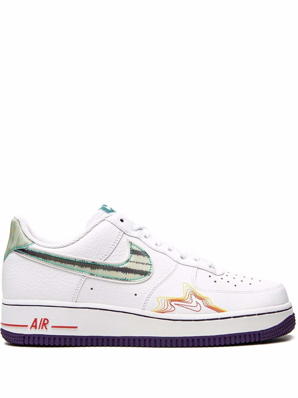 Nike "x De’Aaron Fox Air Force 1 Low ""Pregame Pack"" 运动鞋" - 白色