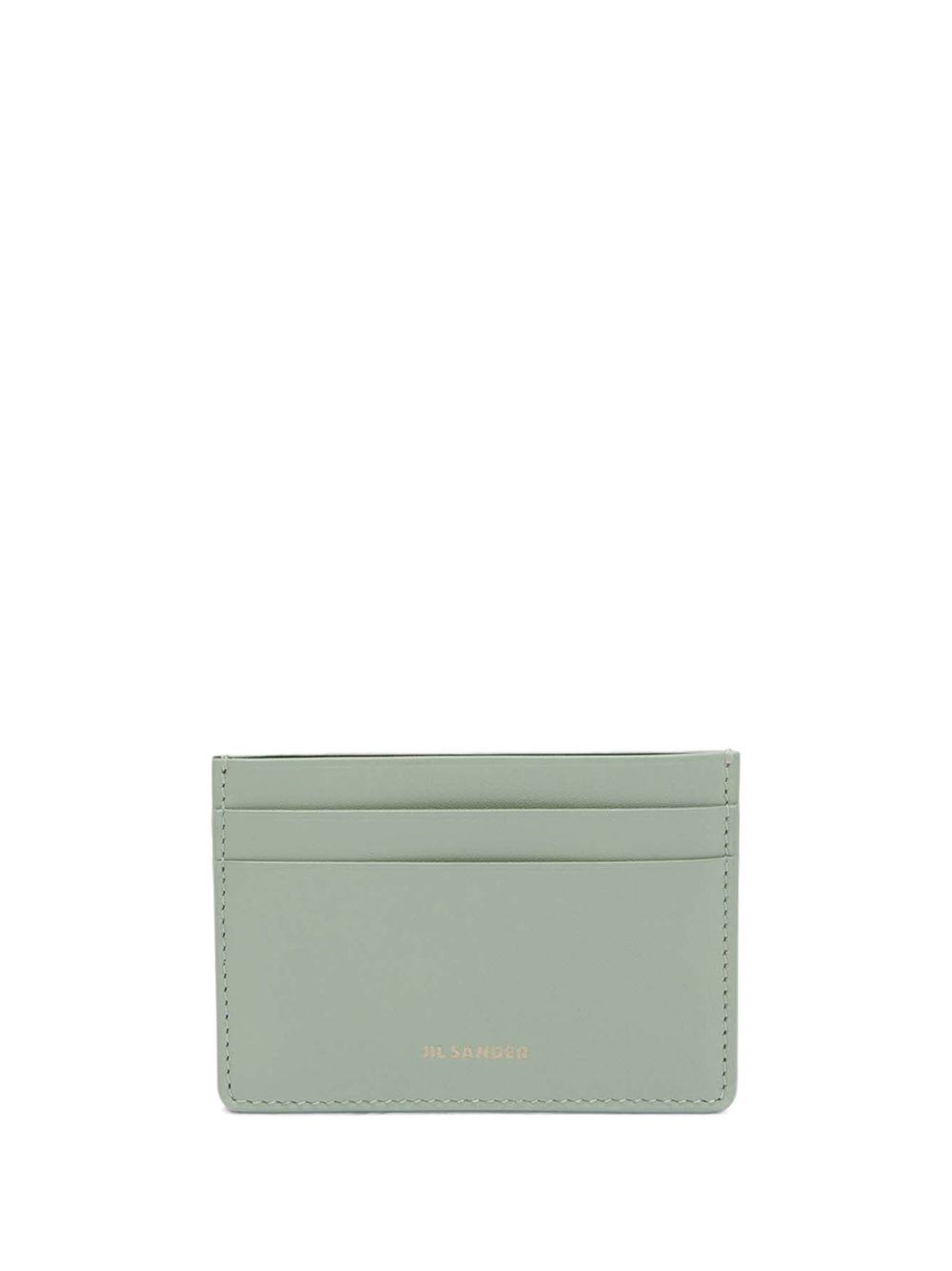Jil Sander 皮质卡夹 - 绿色