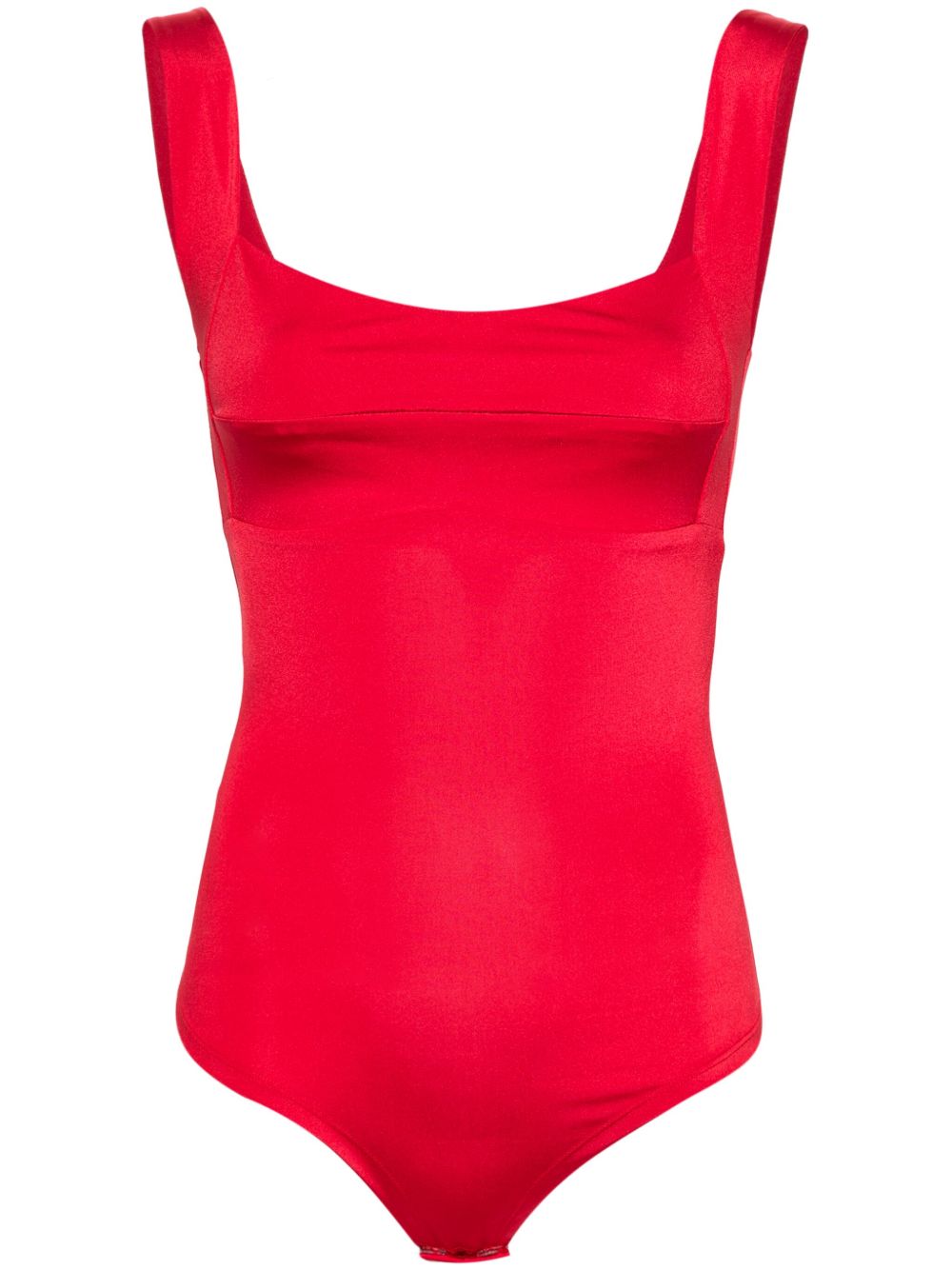 Atu Body Couture 方领连体衣 - 红色