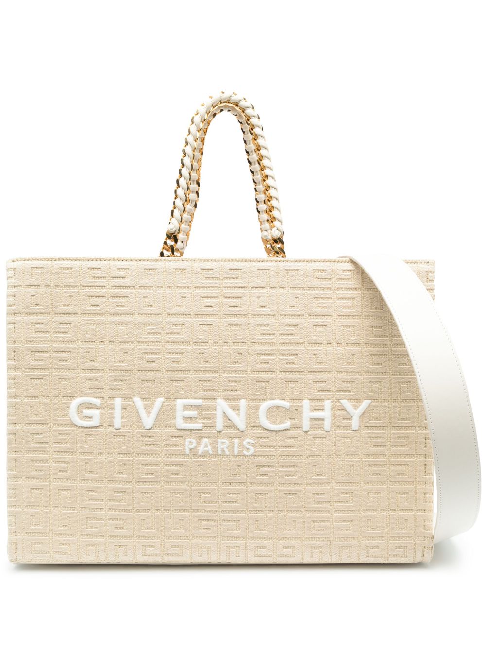Givenchy G-Tote logo印花托特包 - 中性色