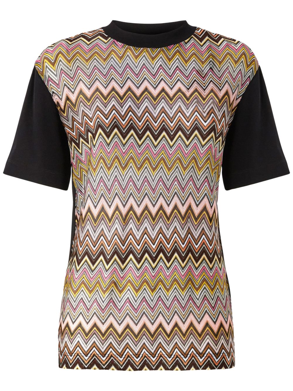 Missoni Zigzag 棉T恤 - 黑色
