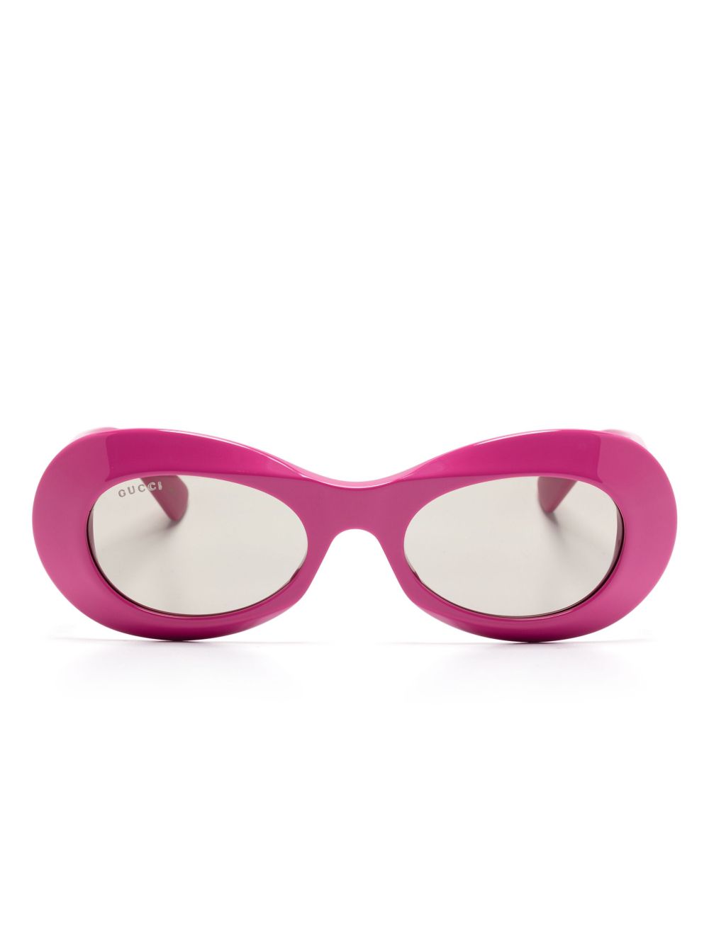 Gucci Eyewear Interlocking G 太阳眼镜 - 粉色