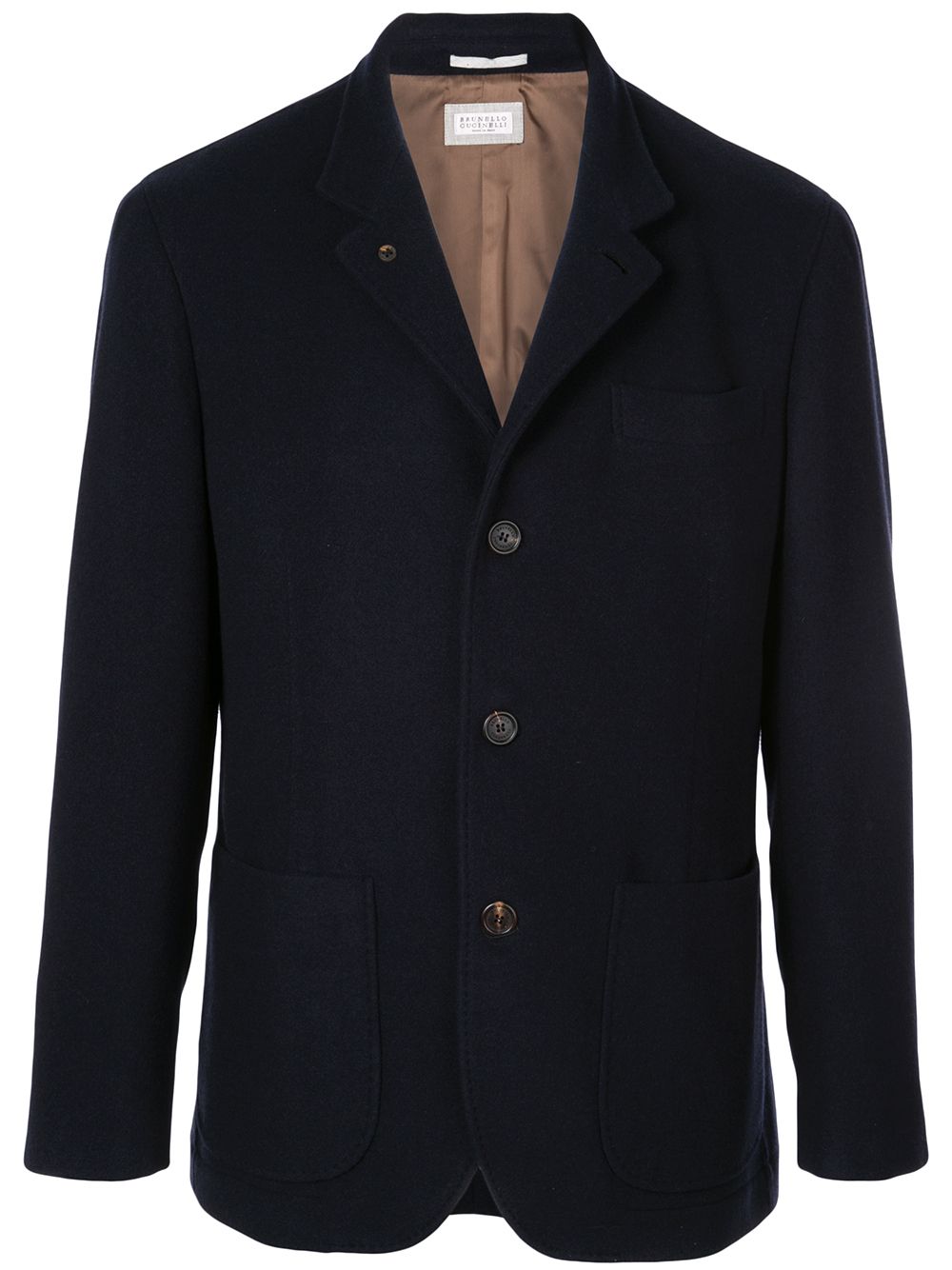 Brunello Cucinelli 夹克式雨衣 - 蓝色
