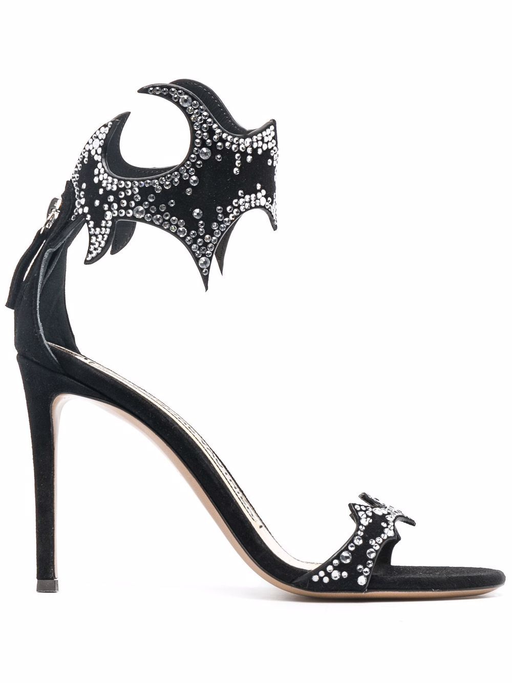 Alexandre Vauthier Betsy 缀饰凉鞋 - 黑色