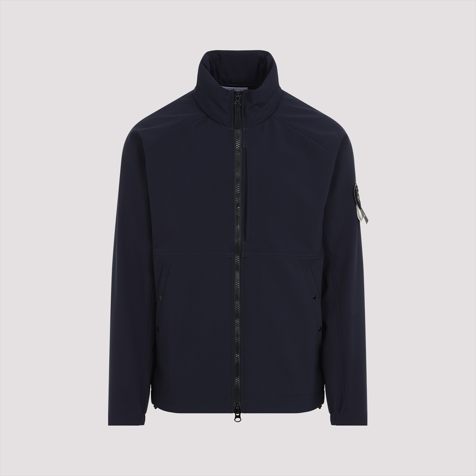 Stone Island High-neck Zipped Jacket