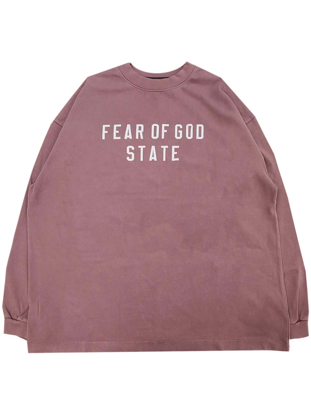 FEAR OF GOD ESSENTIALS logo印花卫衣 - 粉色