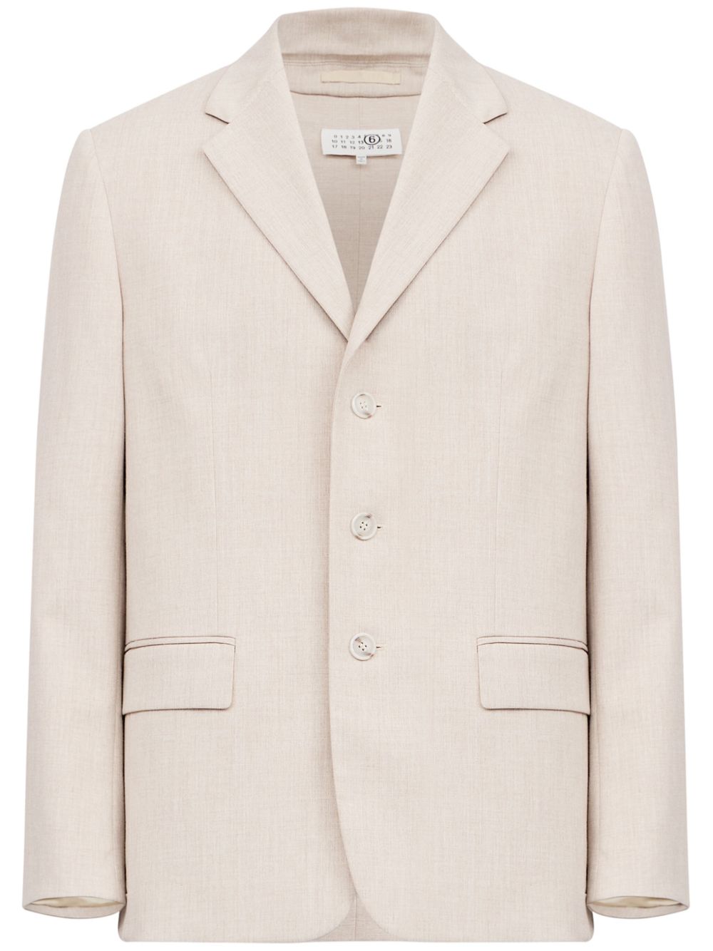MM6 Maison Margiela 里外反穿效果夹克 - 中性色