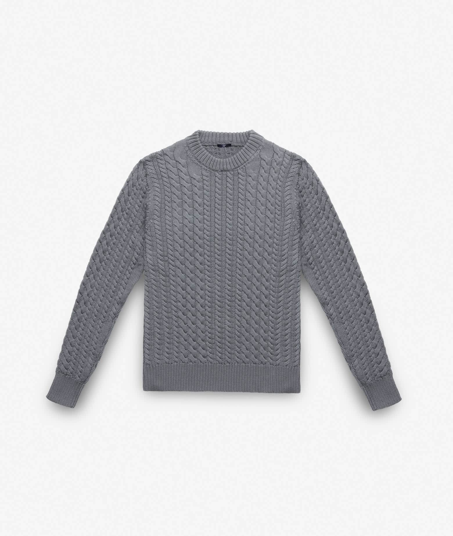 Larusmiani 绞花针织Pillon领毛衣