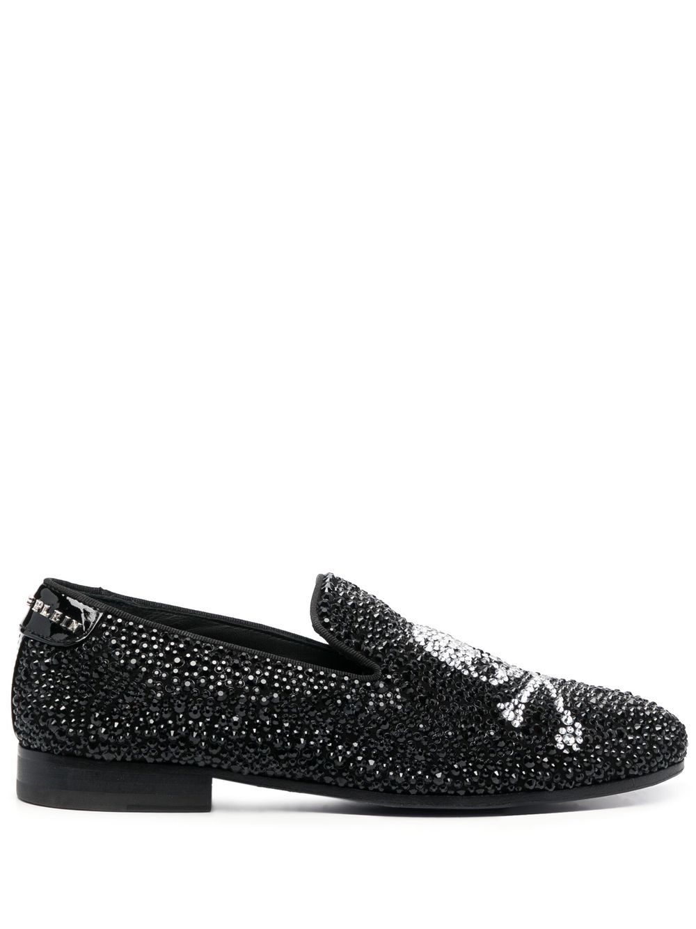 Philipp Plein Skull Bones 莫卡辛鞋 - 白色