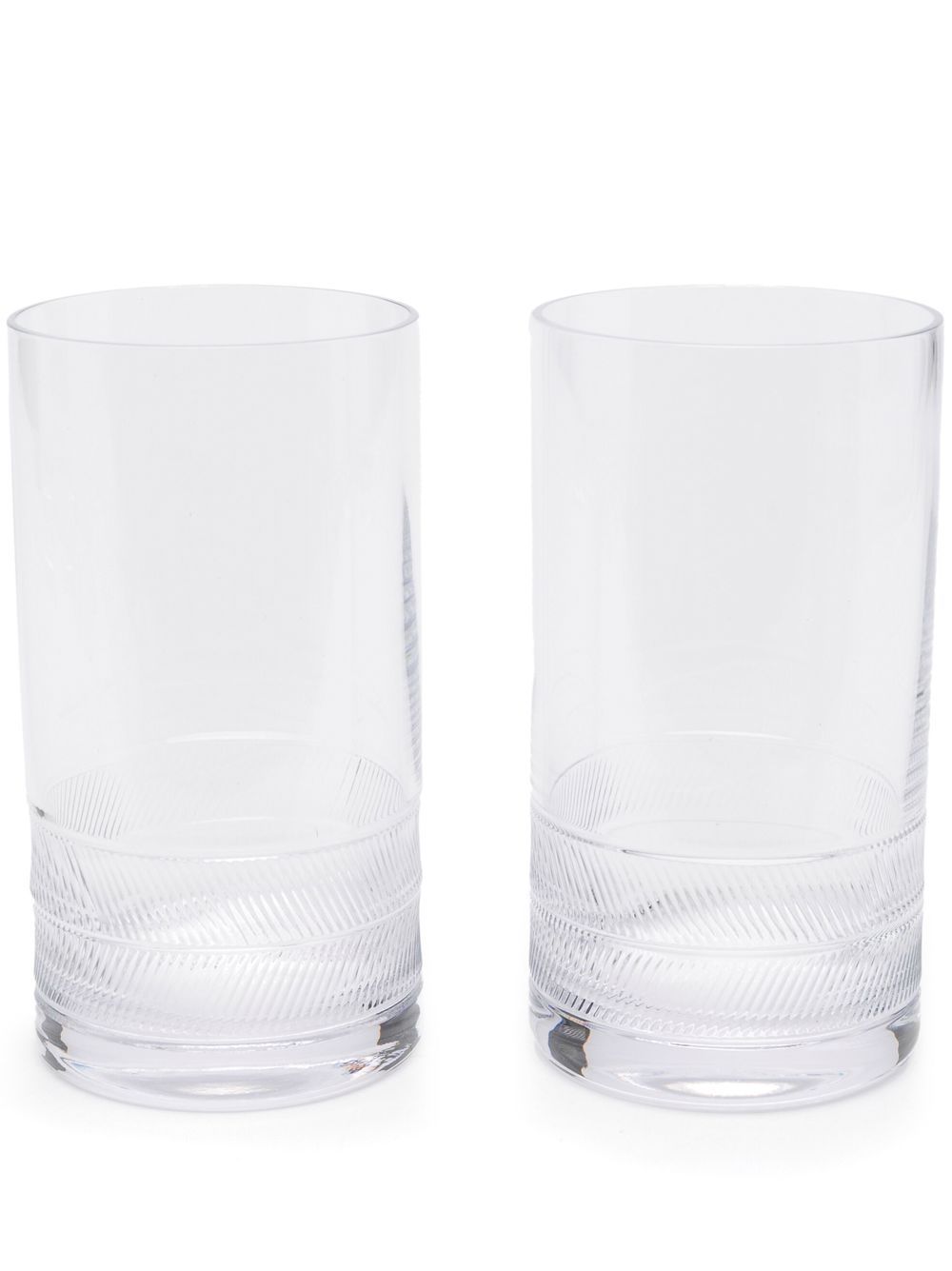 Ralph Lauren Home Remy-Highball 玻璃杯（ 两件装 ） - 白色