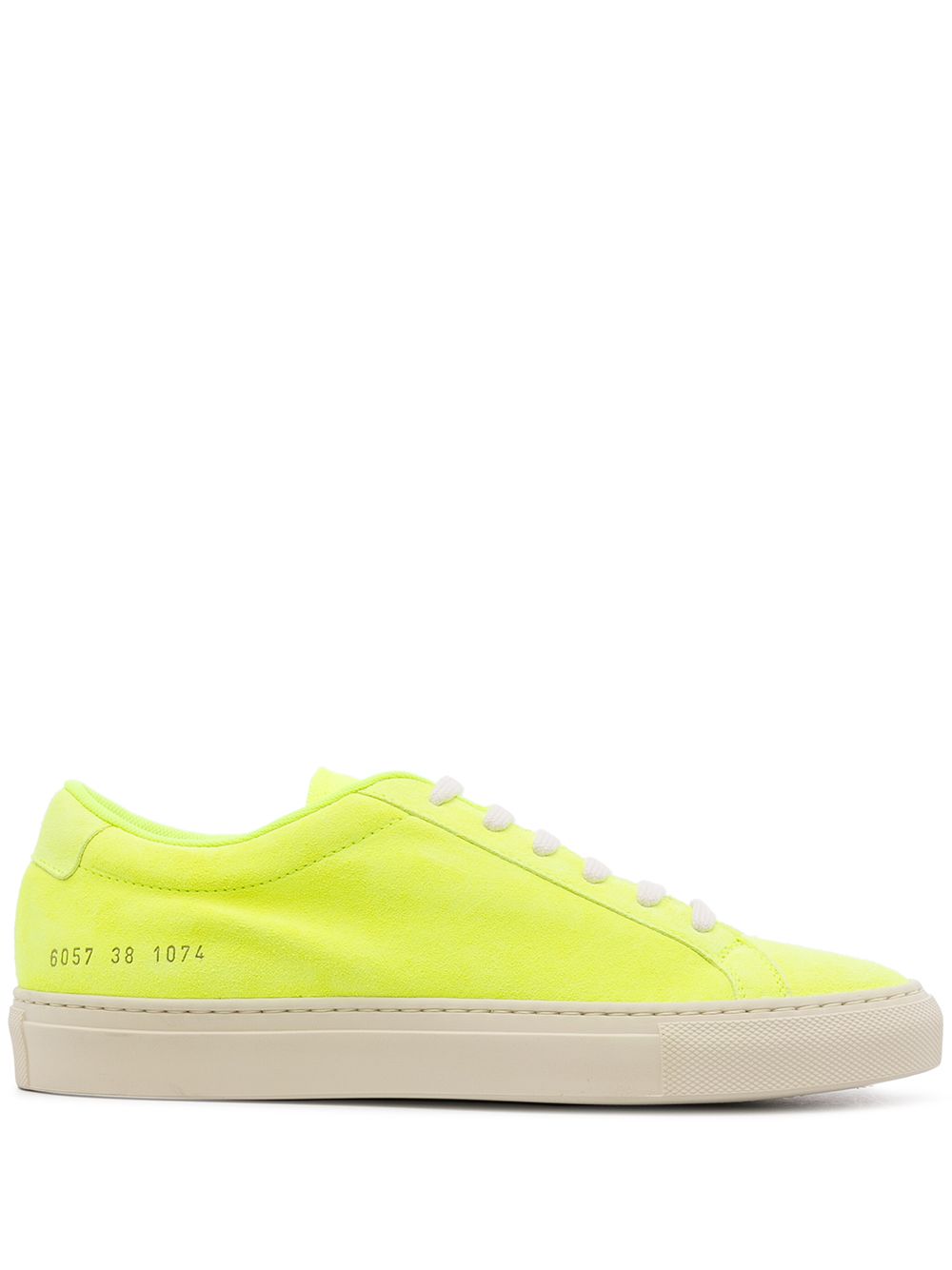 Common Projects Achilles 荧光板鞋 - 黄色