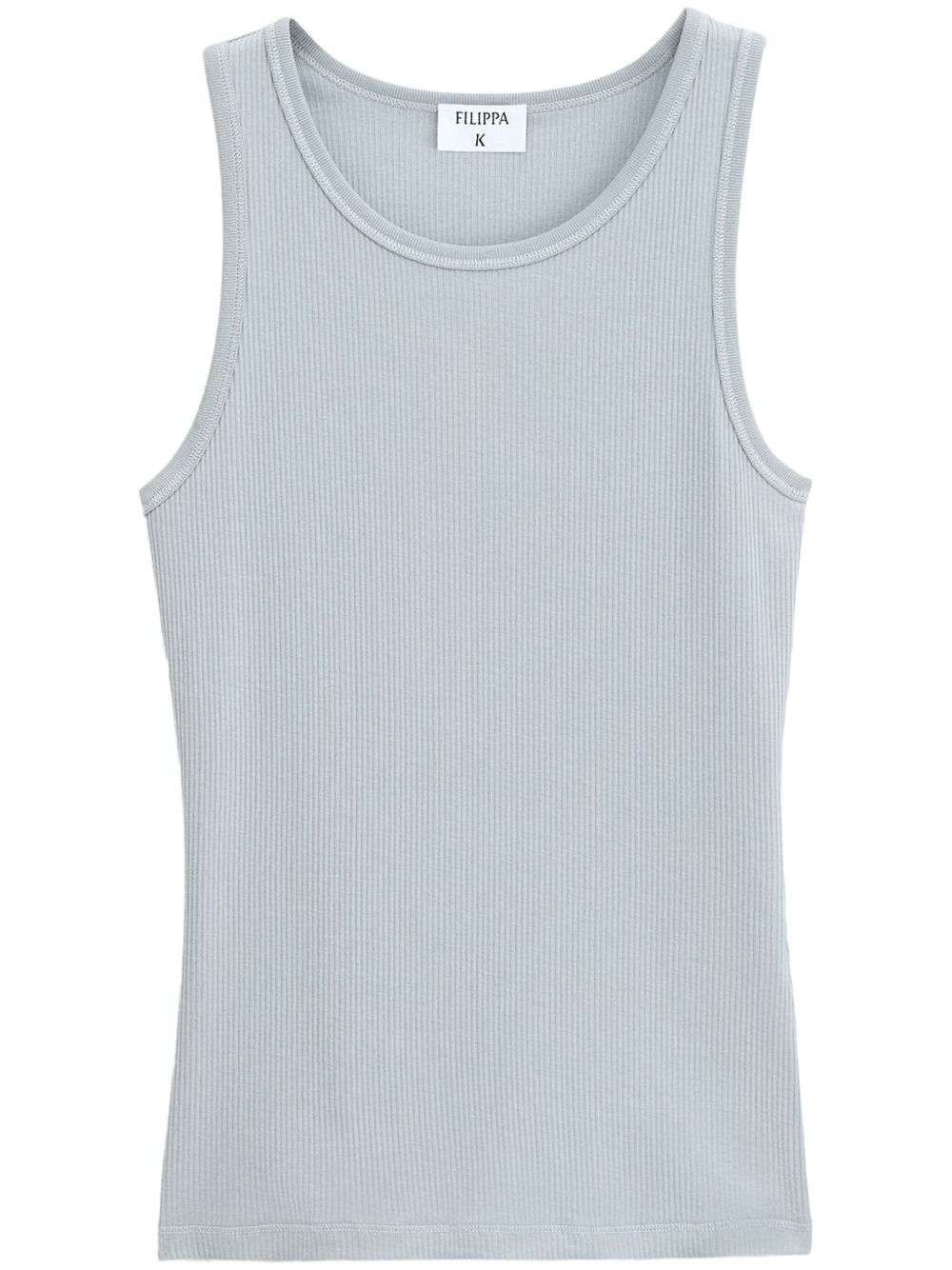 Filippa K 经典细罗纹坦克背心 - 蓝色