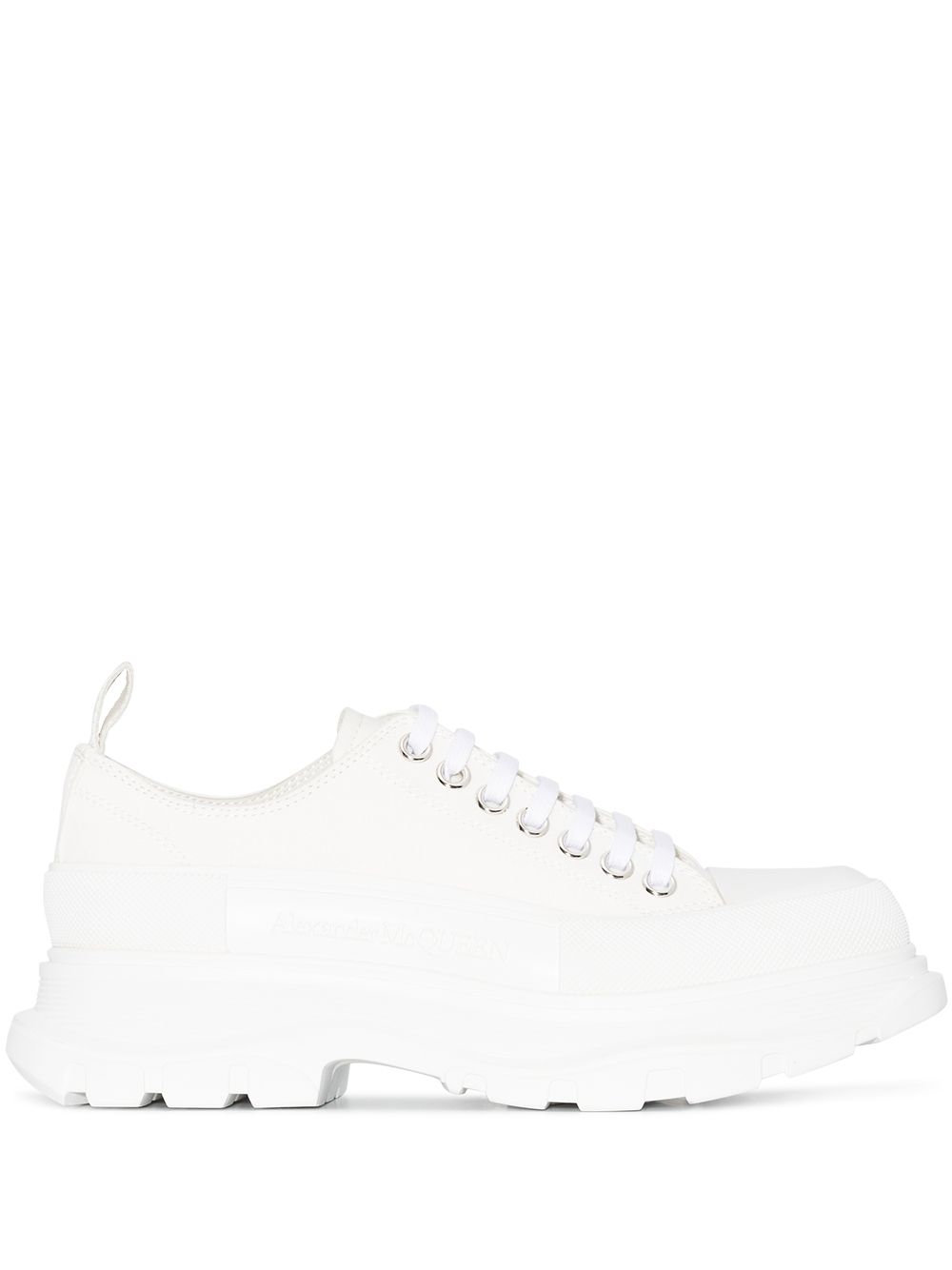 Alexander McQueen 亚历山大·麦昆 White Tread Slick 运动鞋 - 白色